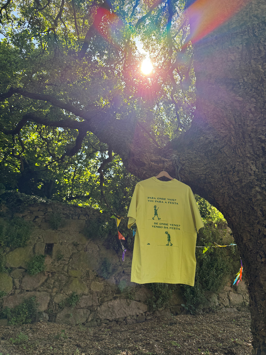 T-Shirt "Venho da Festa"