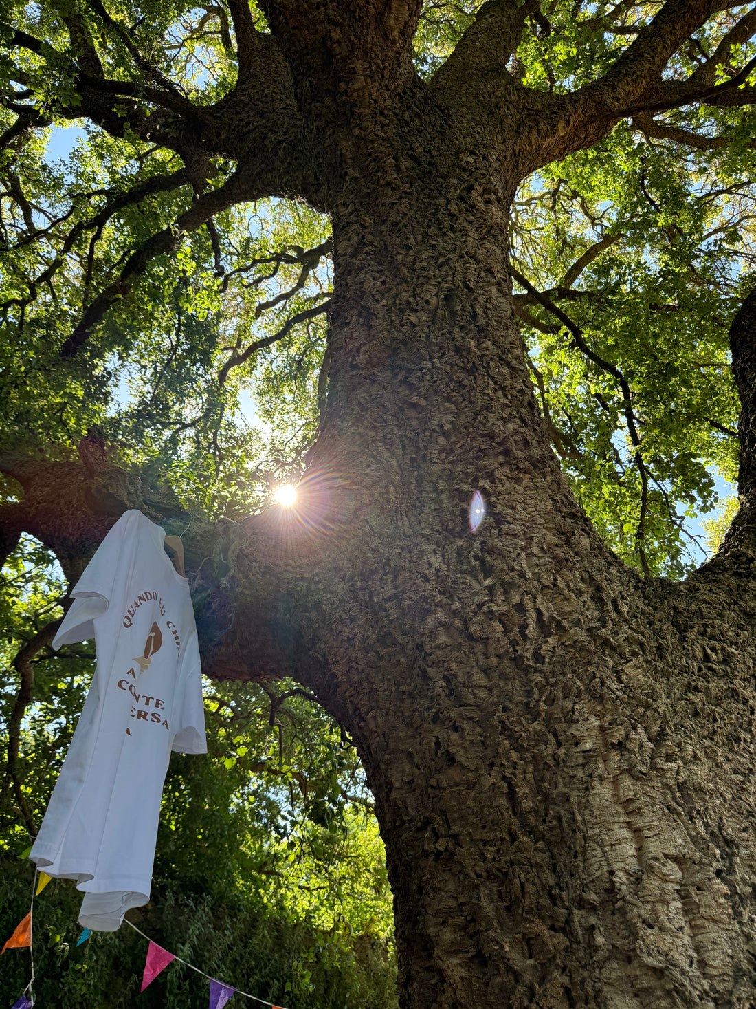 T-shirt de algodão, oversize fit inspirada pelas frases que marcaram a nossa infância. A mãe a ameaçar ou a avó a ripostar. Nesta coleção cabe tudo!